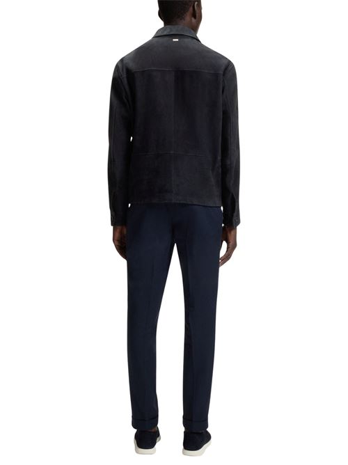 Giacca in pelle scamosciata Hugo Boss | 50543204404